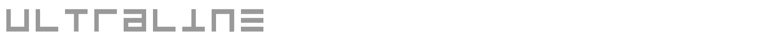 UltraLine font preview